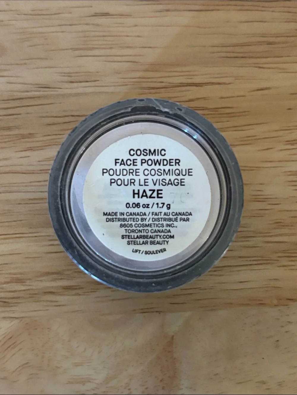 STELLAR Cosmic Face Powder, Shade Haze, Mini Size